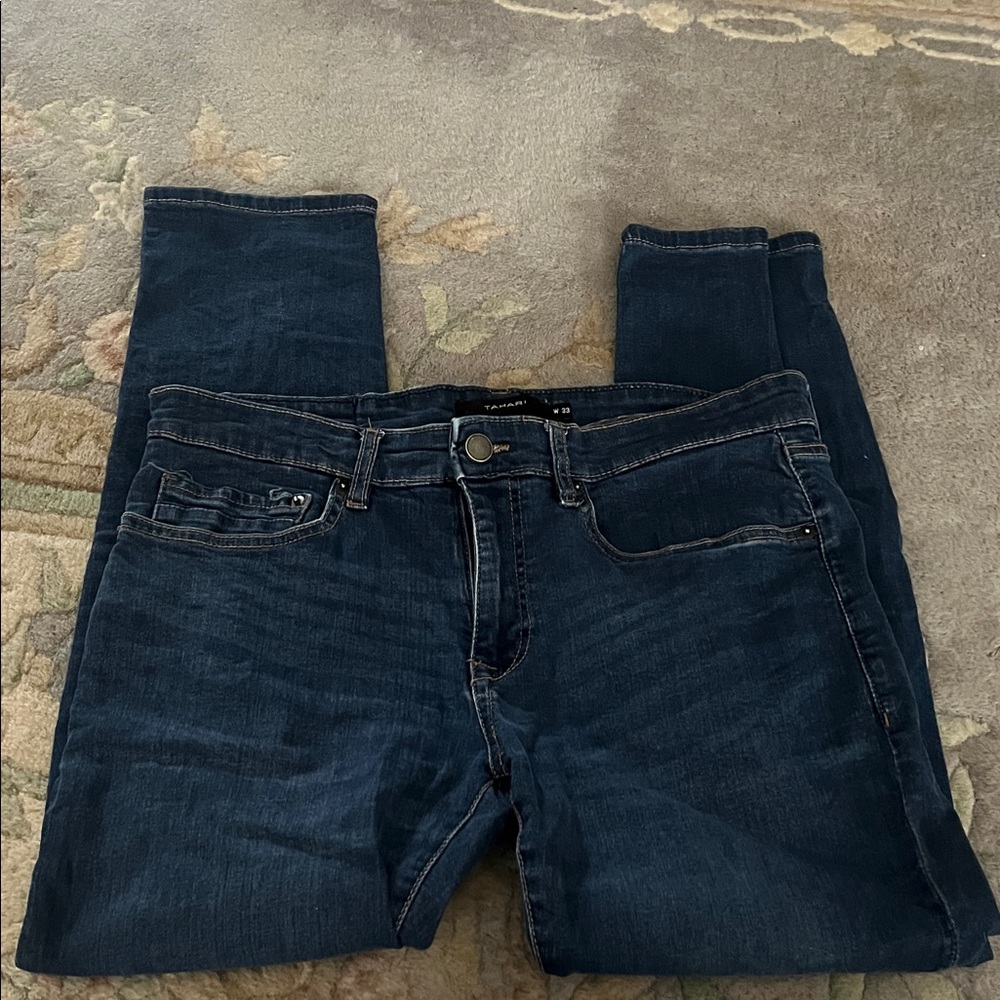 Tahari Blue Denim Jeans W33